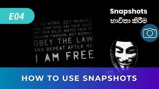 VirtualBox: How To Use Snapshots