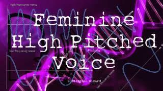 Get A High Pitched Feminine Voice! MTF HRT M2F Transgender Binaural Subliminals Rife Frequencies