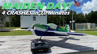 HobbyKing MX2 EPP 3D RC Plane Maiden Flight