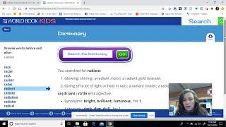 Dictionary Practice (Using the World Book Kids Online Dictionary)