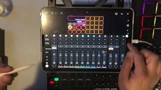 DJ Divine Justice shows how to sample chop and record drum loops with Loopy Pro