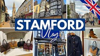 STAMFORD England Vlog  | Come spend the day with me in Stamford