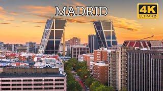 Madrid, Spain  | 4K Drone Footage (With Subtitles)