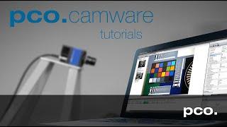 pco.camware Video Tutorial 21: Logging