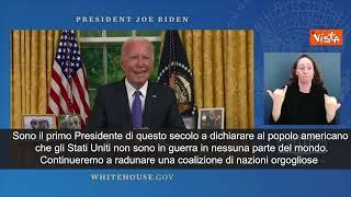 Biden: "Mi ritiro per difendere la democrazia" - Il discorso integrale SOTTOTITOLATO