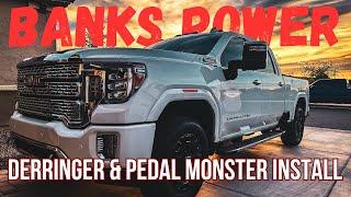 Banks Derringer, Pedal Monster, and iDash Install/Review on 2020-2023 GM 2500 L5P 6.6L