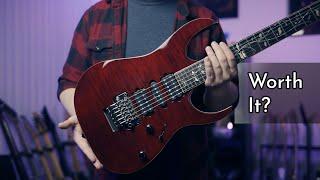 Ibanez J Custom RG8570Z Unsponsored Review and Full Metal Mix Demo