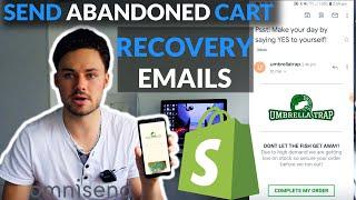 How to Send Abandoned Cart / Checkout Recovery Emails on Shopify / dropshipping , 3 STAGE EMAIL