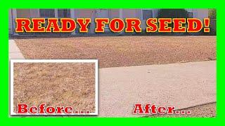 Fall Lawn Renovation : STEP 2 Pt 2 - Soil Prep Completed!