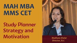 MAH MBA CET 2021 | Study Strategy & Planner when CET is delayed