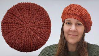 How To Crochet Beret Hat - Bag-O-Day Crochet Tutorial