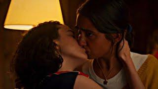 Drive-Away Dolls - Kissing Scene | Jamie and Marian kiss scene | Margaret and Geraldine kiss scene