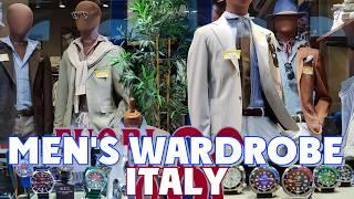 ITALY | MEN'S WARDROBE, STYLE OUTFITS IDEAS! ITALIAN STYLE!