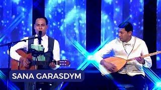 ARSLAN ORAZOW - SANA GARASDYM | TURKMEN GITARA AYDYMLARY 2022 | OFFICIAL VIDEO | JANLY SESIM