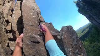 Climbing Dorion Tower - Ontario