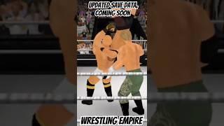 Updated save data Wrestling Empire