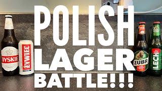 Żywiec Beer Vs Tyskie Beer Vs Lech Beer Vs Żubr Beer | The Battle Of The Polish Lagers