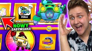 NOWY ZADYMIARZ "PERŁA"  + CAŁY KARNET SEZONU 20! Sprawdzam NOWOŚCI w Brawl Stars!