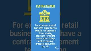 Centralisation | 60 Second Business