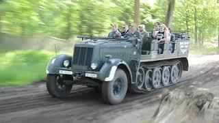 German Mittlerer Zugkraftwagen 8t, Sd.Kfz. 7, Militracks, Overloon #ww2 #militaryvehicle #history