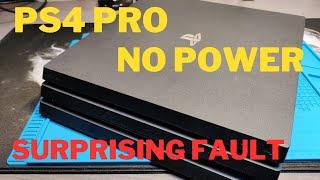 Repairing Playstation 4 PRO With No Power