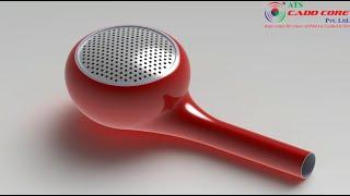 Solidworks Surface Design - Design of Wireless Ear Phone by ATS CADD CORE Pvt. Ltd.