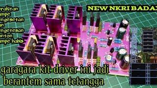 KIT DRIVER BALAP NEW BADAX BIKIN TETANGGA NGOMEL  #poweramplifier #ceksound #rekomendasi #amplifieR