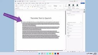 Use OpenAI ChatGPT to translate your text in Microsoft Word to another language