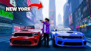 I Went on VACATION to NEW YORK in GTA 5 RP