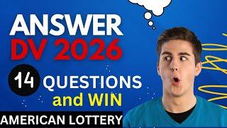 HOW TO APPLY AND WIN DV PROGRAM 2026 | AMERICAN LOTTERY