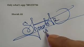 How to signature your name | Sign your name | Signature tips | Autograph | Design