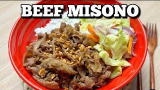 BEEF MISONO ALA TOKYO TOKYO | HUNGRY MOM COOKING