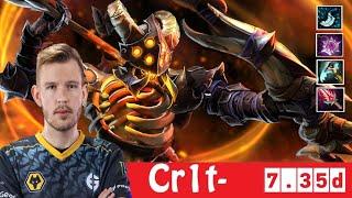 [DOTA 2] Cr1t- the CLINKZ [OFFLANE] [7.35d]