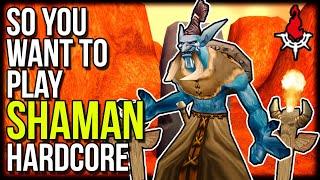 How GOOD Is SHAMAN In HARDCORE Classic WoW? | Tips & Tricks | Classic WoW