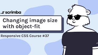 37. Changing image size with object-fit - Responsive CSS Tutorial