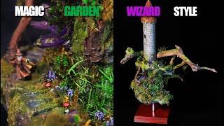 Building a Wizard Tower Diorama