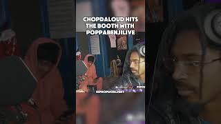 ChopDaLoud In The Booth With PoppaBenji Live At Hiphopworld!!