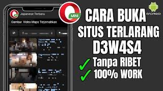 Cara Buka Situs Yang diblokir Lewat Opera Mini