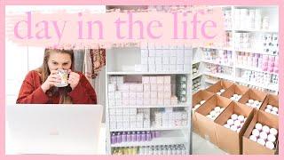 DAY IN THE LIFE OF A SOAP MAKER // My Biggest Wholesale Order Ever!!!