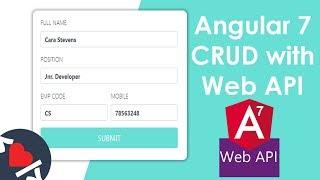 Angular 7 CRUD with Web API