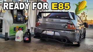 How To Get Ready For E85/ Evo 9 MR