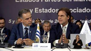 Discurso del presidente de la República, Luis Lacalle Pou, en la Cumbre de Presidentes del Mercosur