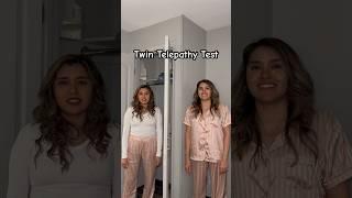 The twin telepathy test nobody asked for  #twins #twintelepathy #estradatwins #estrada