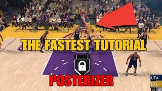 NBA 2K17 - HOW TO GET POSTERIZER BADGE FOR PLAYMAKER / GUARD OR ANY ARCHETYPE!!!