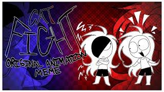 CATFIGHT || Original Animation Meme || (FlipaClip)