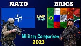 NATO vs BRICS Military Power Comparison 2023 | BRICS vs NATO Military Comparison 2023