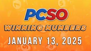 P29M Jackpot Grand Lotto 6/55, 2D, 3D, 4D, and Mega Lotto 6/45 | January 13, 2025