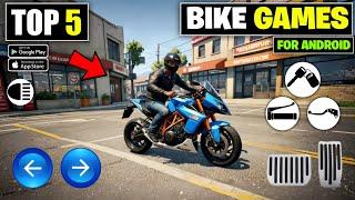 Top 5 New Bike Driving Games For Android | Best Bike Games For Mobile 2025