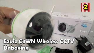 Ezviz C3WN Wireless CCTV Unboxing | What Inside Box