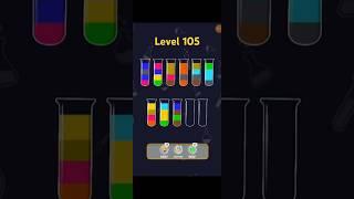 Water sort puzzle game level 105